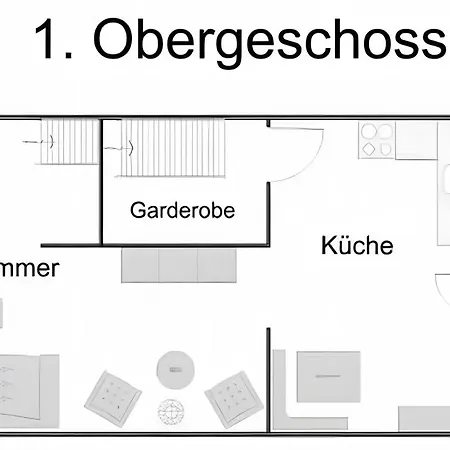 Appartement Oberwohnung In